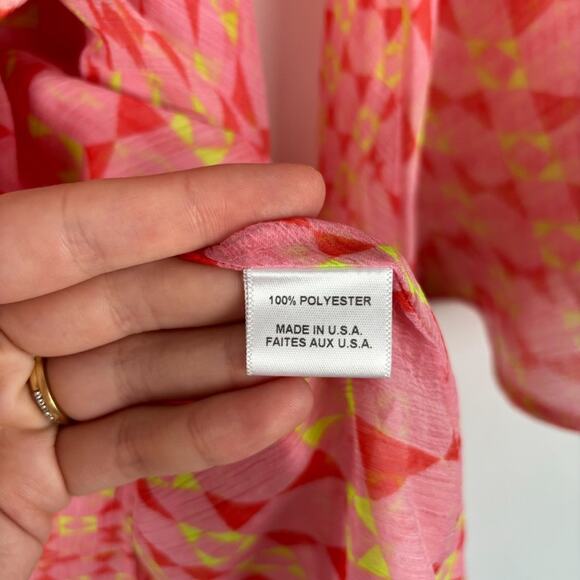 NWT MISA Petra Pink Long Sleeve Mini Dress - Picture 10 of 11